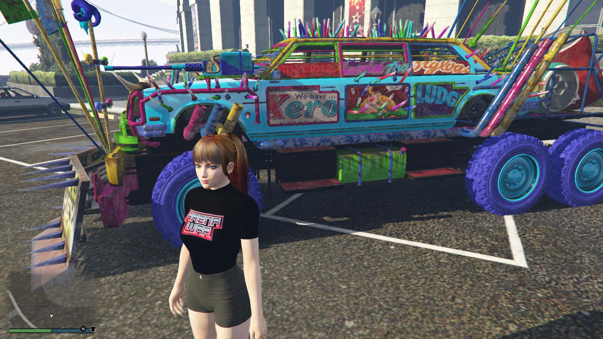 Arena War T-Shirt for Mai Shiranui - GTA5-Mods.com